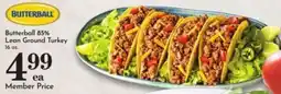 Pavilions Butterball Lean Ground Turkey offer
