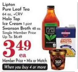 Pavilions Lipton Pure Leaf Tea offer