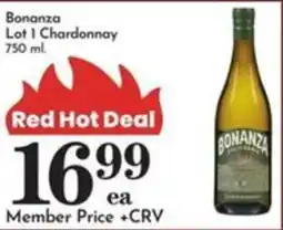 Pavilions Bonanza Lot 1 Chardonnay offer