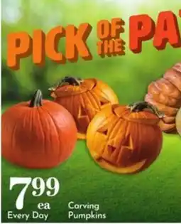 Pavilions Pick of the Patch Carving Pumpkins offer