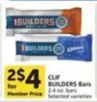 Pavilions Clif Builders Bars offer