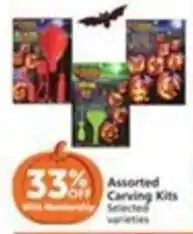 Pavilions Assorted Carving Kits offer