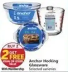 Pavilions Anchor Hocking Glassware offer