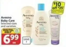 Pavilions Aveeno Baby Care offer