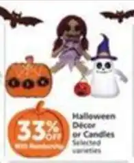 Pavilions Halloween Decor or Candles offer