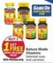 Pavilions Nature Made Vitamins offer
