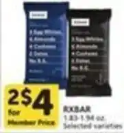 Pavilions RXBAR offer