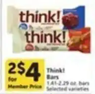 Pavilions Think! Bars offer