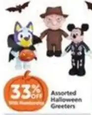 Pavilions Assorted Halloween Greeters offer