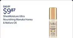 Walmart SheaMoisture Ultra Nourishing Manuka Honey & Mafura Oil Manuka Honey & Mafura Oil offer