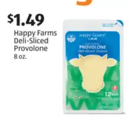 Aldi Happy Farms Deli-Sliced Provolone offer