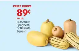 Aldi Butternut, Spaghetti or Delicata Squash offer