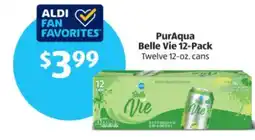 Aldi PurAqua Belle Vie 12-Pack offer