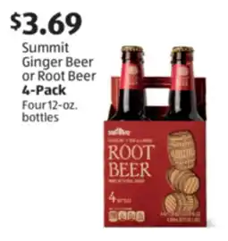 Aldi Summit Ginger Beer or Root Beer offer
