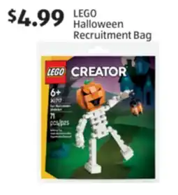 Aldi LEGO Halloween Recruitment Bag offer