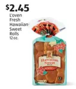 Aldi L'oven Fresh Hawaiian Sweet Rolls offer