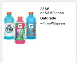 Walgreens Gatorade offer