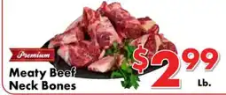 Valley Marketplace Meaty Beef Neck Bones offer