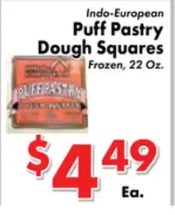 Valley Marketplace Indo-European Puff Pastry Dough Squares offer