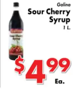 Valley Marketplace Galina Sour Cherry Syrup offer