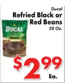 Valley Marketplace Ducal Refried Black or Red Beans offer