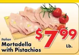 Valley Marketplace Italian Mortadella with Pistachios offer