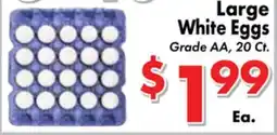 Valley Marketplace Large White Eggs offer