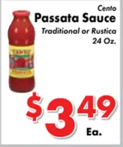 Valley Marketplace Cento Passata Sauce offer