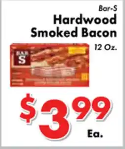 Valley Marketplace Bar-S Hardwood Smoked Bacon offer