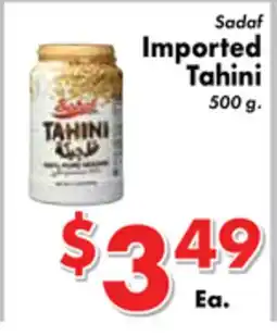 Valley Marketplace Sadaf Imported Tahini offer