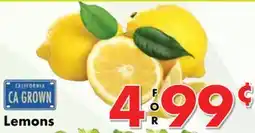 Valley Marketplace Lemons offer