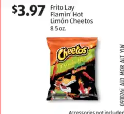 Aldi Frito Lay Flamin' Hot Limón Cheetos offer