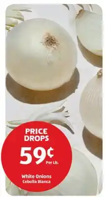 Aldi White Onions offer
