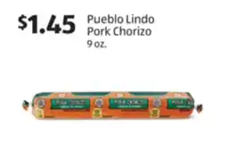 Aldi Pueblo Lindo Pork Chorizo offer
