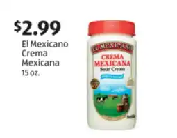 Aldi El Mexicano Crema Mexicana offer
