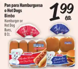 El Super Fresh Pan para Hamburguesa o Hot Dogs Bimbo offer