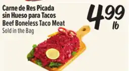 El Super Fresh Carne de Res Picada sin Hueso para Tacos offer
