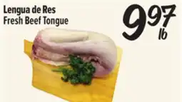 El Super Fresh Fresh Beef Tongue offer