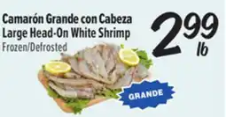 El Super Fresh Large Head-On White Shrimp offer