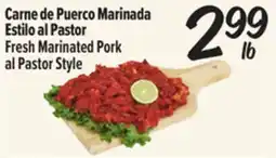 El Super Fresh Carne de Puerto Marinada Estilo al Pastor offer