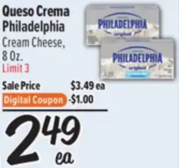 El Super Fresh Queso Crema Philadelphia offer