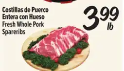 El Super Fresh Fresh Whole Pork Spareribs offer