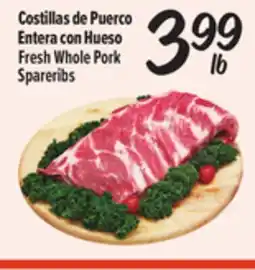 El Super Fresh Fresh Whole Pork Spareribs offer