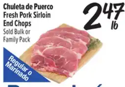 El Super Fresh Fresh Pork Sirloin End Chops offer