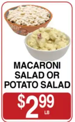 Superior Grocers MACARONI SALAD OR POTATO SALAD offer