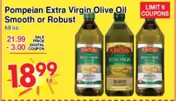 Superior Grocers Pompeian Extra Virgin Olive Oil Smooth or Robust offer
