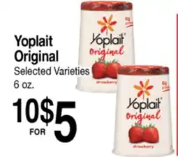 Superior Grocers Yoplait Original offer