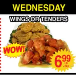 Superior Grocers WINGS OR TENDERS offer