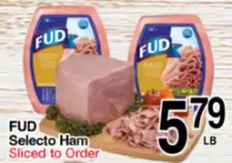Superior Grocers FUD Selecto Ham offer