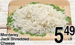 Superior Grocers Monterey Jack Shredded Cheese offer